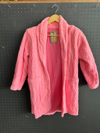 Image 1 of Handmade pink cardigan 