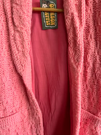 Image 3 of Handmade pink cardigan 