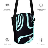Image 3 of Black Cargo - Contemporary Urban Art Apparel for the Woke  - Warrior - Utility crossbody bag