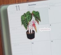 Image 3 of houseplants sticker sheets