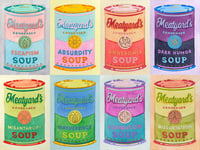 Apocalyptic Soup Cans Hand-Embellished Giclée Print