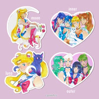 Image 1 of Sailor Moon stickers