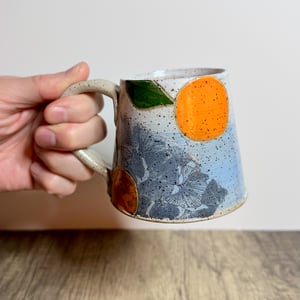 Image of Oranges and Ginkgos Mug