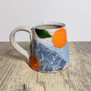 Image of Oranges and Ginkgos Mug