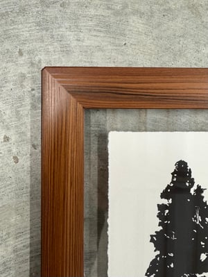 Redwood Framed in Salvaged Redwood 2