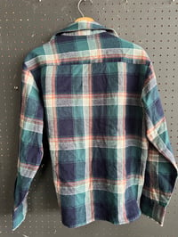 Image 3 of Vintage green flannel 