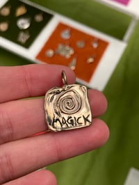 Image 2 of MAGICK Bronze Pendant 