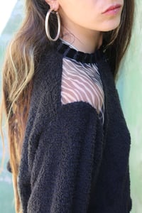 Image 3 of NARITA SHIRT | ZEBRA TULLE VERSION