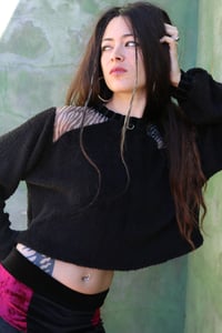 Image 1 of NARITA SHIRT | ZEBRA TULLE VERSION
