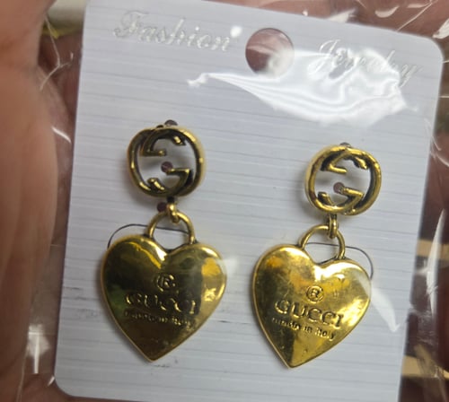 Image of Heart Shaped Earrings