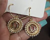 Gold & Pearl Dangle Earrings