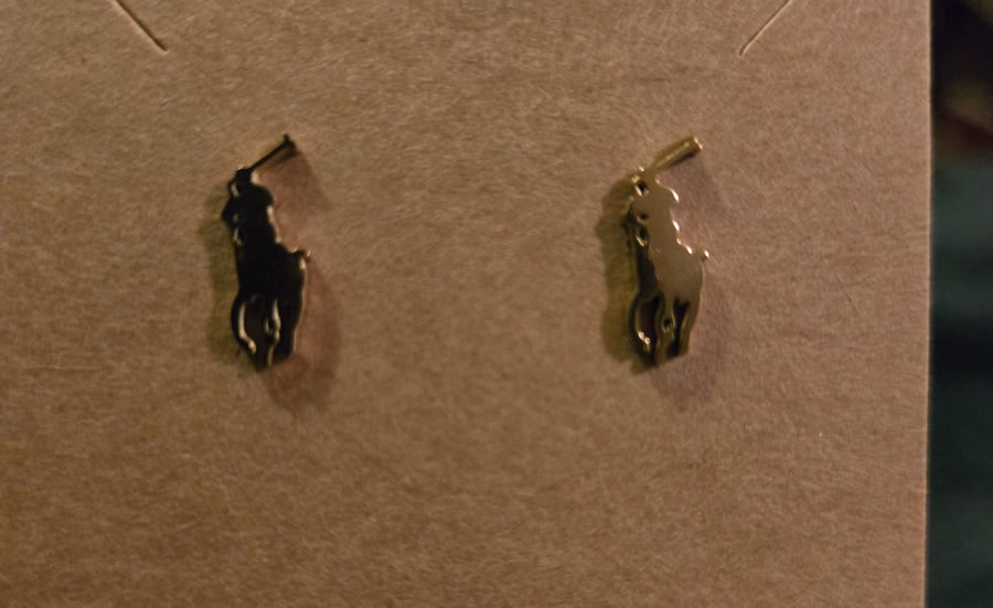 Image of Polo Style Earrings