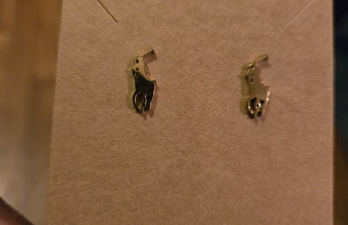 Image of Polo Style Earrings