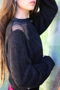 Image 2 of NARITA SHIRT | STRIPED TULLE VERSION