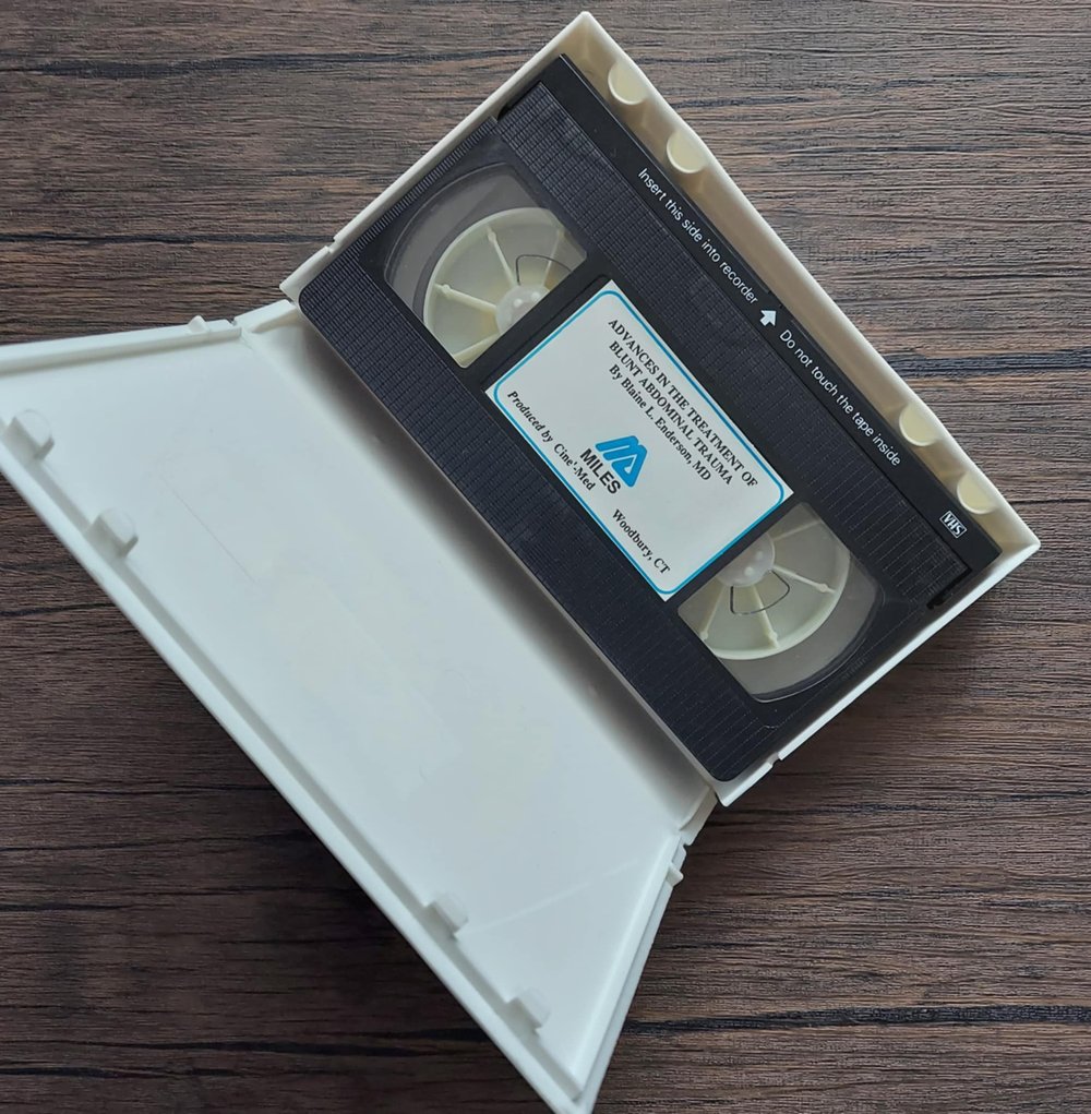 Medical Instructional VHS Tapes