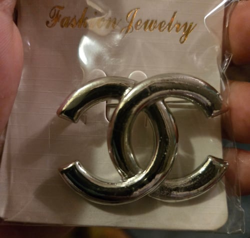 Image of Silver C Brooch