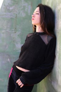 Image 5 of NARITA SHIRT | STRIPED TULLE VERSION