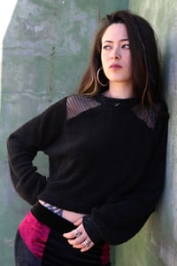 Image 3 of NARITA SHIRT | STRIPED TULLE VERSION