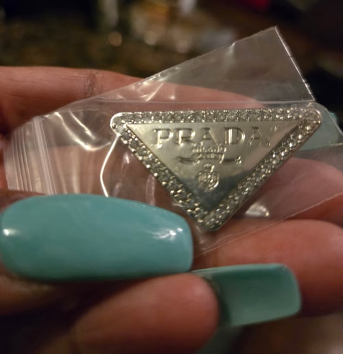 Image of Silver P Brooch