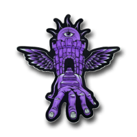 Purple People Eater sticker