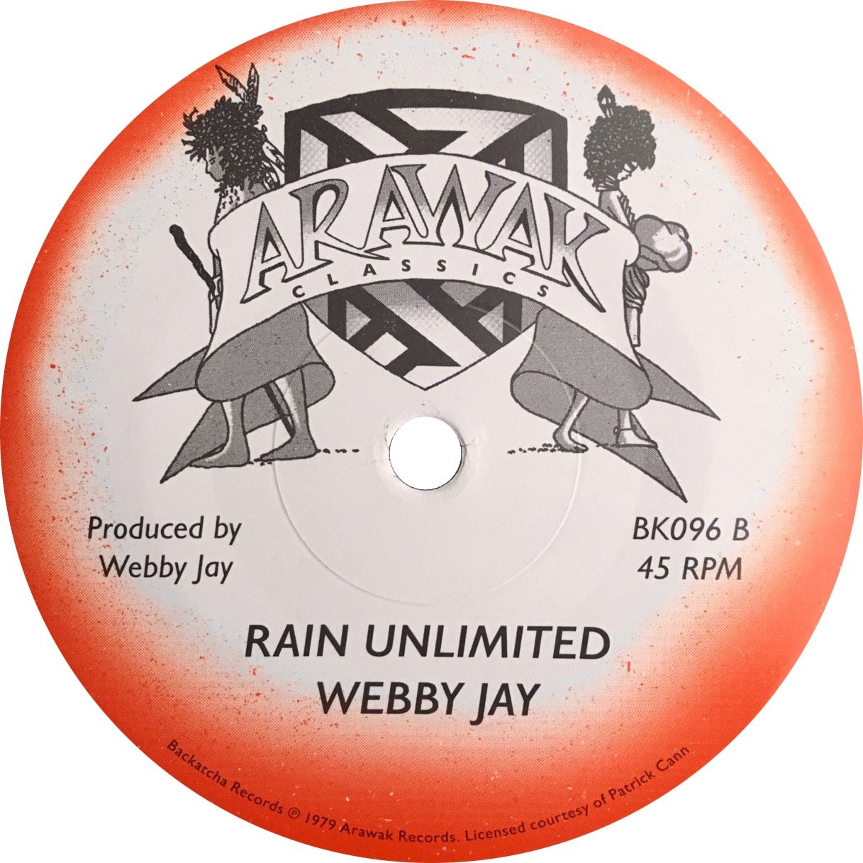 Image of Webby Jay - In The Rain / Rain Unlimited 45 LAST COPIES