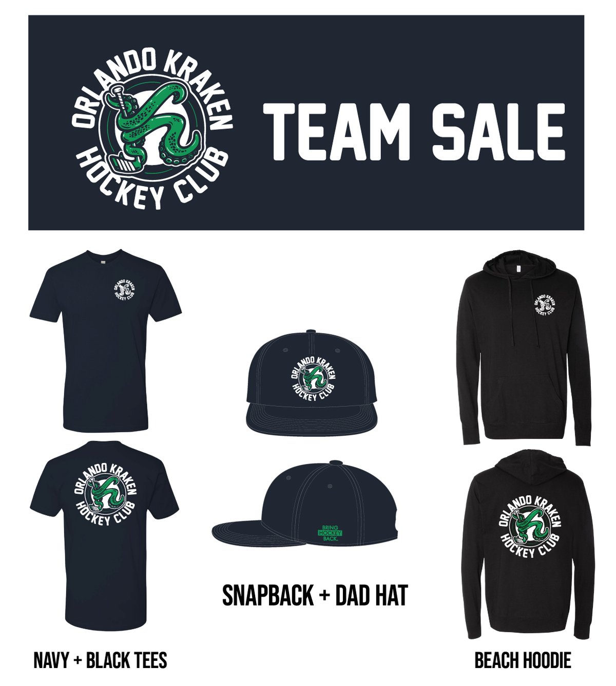 Orlando Kraken Team Sale (PRE-SALE)