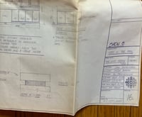 Image 2 of Kids In The Hall 1990 blueprint floor plans "The Last Straw"