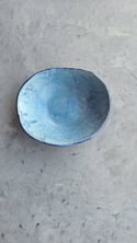 Oval Blue bowl 