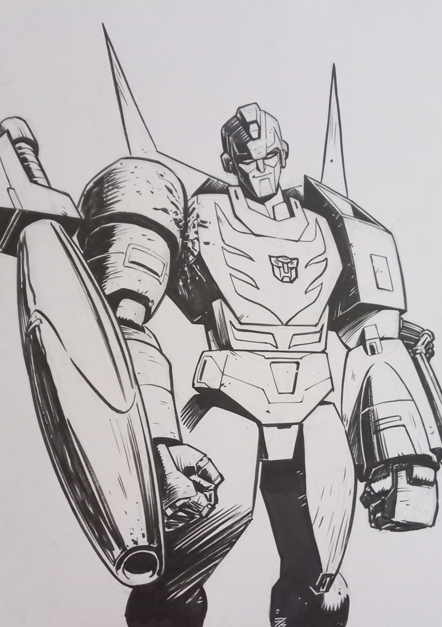 Image of SKYBOUND-INSPIRED RODIMUS PRIME w/GALVATRON ARM