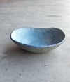 Oval Blue bowl 