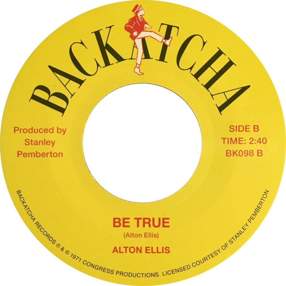 Image of Alton Ellis & Slim Smith 'Sho-Be-Do-Be-Do' / Be True LAST COPIES