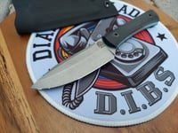 Image 1 of Large hollow ground edc (Rwl-34 63hrc)