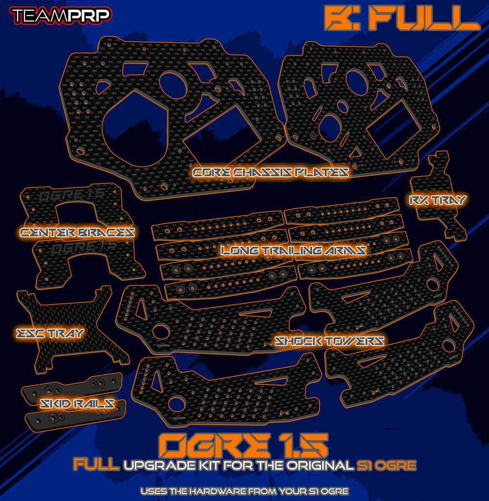 Team PRP Ogre 1.5 Upgrades for the S1 Ogre
