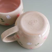 Image 5 of sakura bunny mug