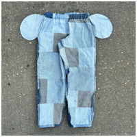 Image 3 of patchworked jeans v2