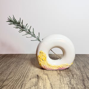 Image of Donut Bud Vase
