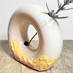 Image of Donut Bud Vase