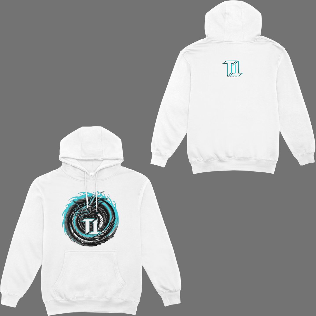 Image of T1D Teal Dragon Hooide