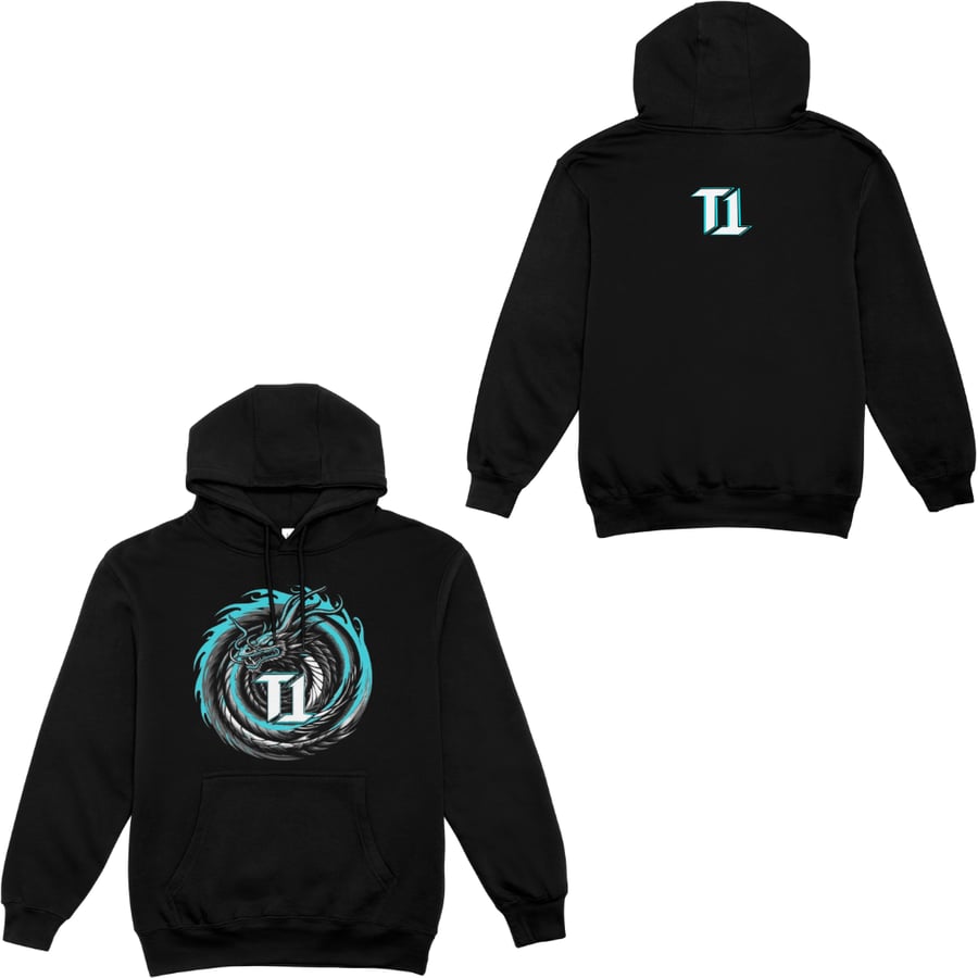 Image of T1D Teal Dragon Hooide