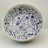 Mille Fleur Cobalt Porcelain Bowl