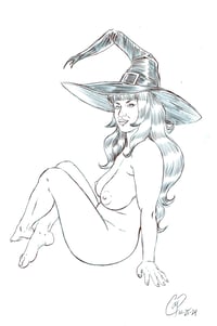 LITTLE WITCH Original sketch