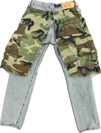 Image 4 of Stacked Camo Denim