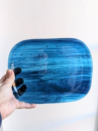 Image 2 of Night Sky Fused Glass Plate