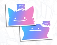 Image 1 of 怠惰 PURPLE DERP FACES (DIECUT)