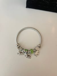 Image 2 of Lucky elephants charm bracelet 🍀