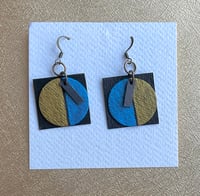 Paper Metallic Earrings No.1