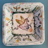 Pegasus Medley Square Porcelain Dish