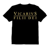 Image of Vicarivs Filii Dei - Gold Logo Shirt