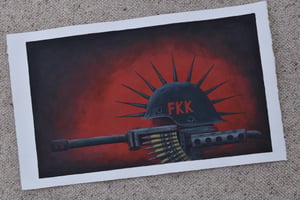 Image of PANZERFKK MkII - original painting