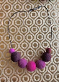 Fun Felt Balls Necklace No. 1